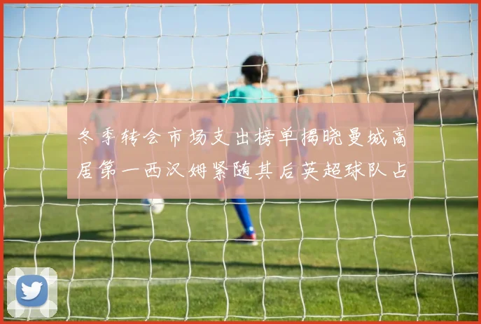 冬季转会市场支出榜单揭晓曼城高居第一西汉姆紧随其后英超球队占据五席