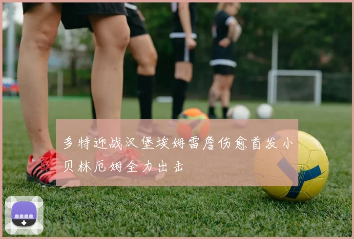 多特迎战汉堡埃姆雷詹伤愈首发小贝林厄姆全力出击